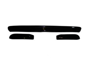 Picture of AVS 94-01 Dodge RAM 1500 Bugflector Deluxe 3pc Medium Profile Hood Shield - Smoke