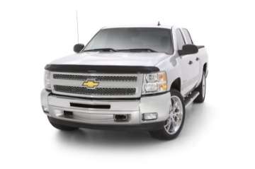 Picture of AVS 07-13 Chevy Silverado 1500 High Profile Bugflector II Hood Shield - Smoke