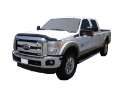 Picture of AVS 11-16 Ford F-350 High Profile Bugflector II Hood Shield - Smoke