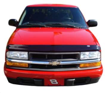 Picture of AVS 98-01 GMC Envoy High Profile Bugflector II Hood Shield - Smoke