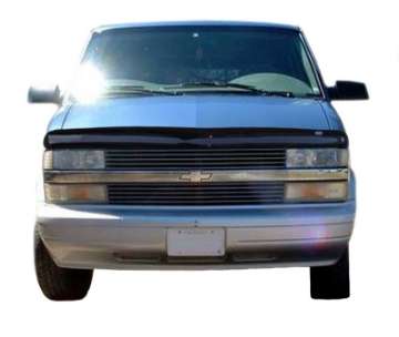 Picture of AVS 95-05 Chevy Astro High Profile Bugflector II Hood Shield - Smoke