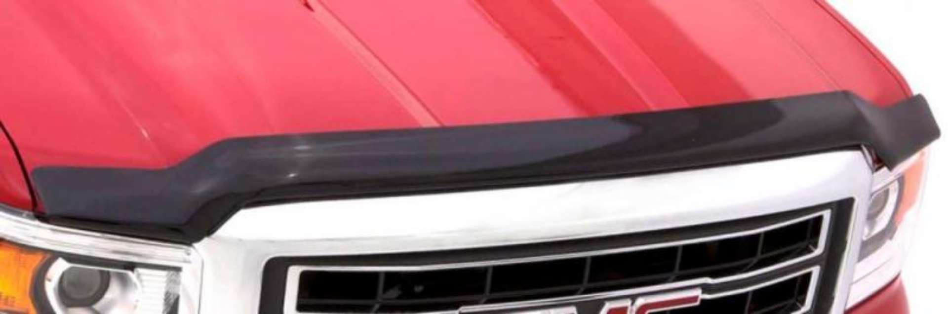 Picture of AVS 16-18 Chevy Silverado 1500 Bugflector Medium Profile Hood Shield - Smoke