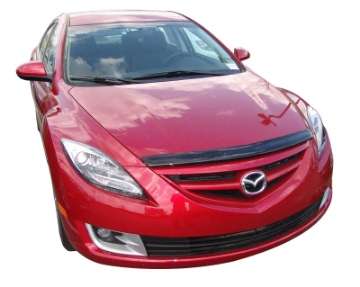 Picture of AVS 09-12 Mazda 6 Carflector Low Profile Hood Shield - Smoke