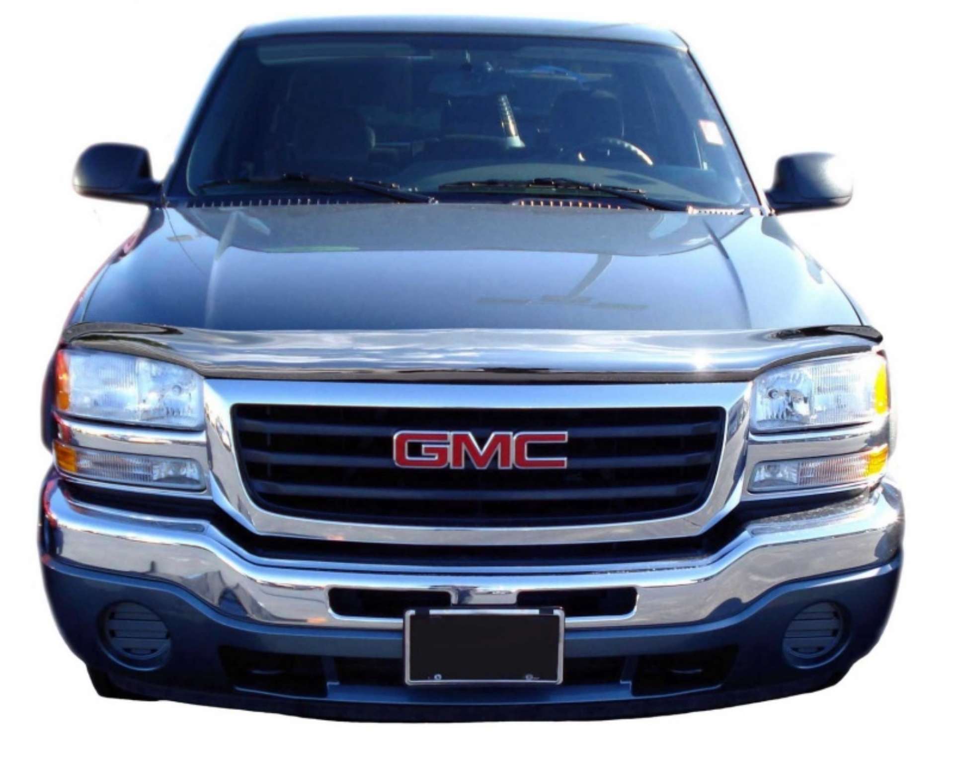 Picture of AVS 00-06 GMC Yukon High Profile Hood Shield - Chrome