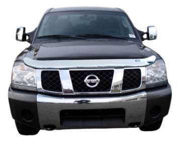 Picture of AVS 04-15 Nissan Armada High Profile Hood Shield - Chrome