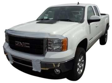 Picture of AVS 11-14 GMC Sierra 2500 High Profile Hood Shield - Chrome