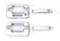 Picture of AVS 04-14 Ford F-150 2 Door w-Keypad Door Handle Covers 2 Door 4pc Set - Chrome