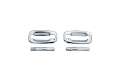 Picture of AVS 07-13 Chevy Silverado 1500 Door Handle Covers 2 Door 4pc Set - Chrome