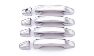 Picture of AVS 14-18 Chevy Silverado 1500 Door Handle Covers 4 Door 8pc Set - Chrome