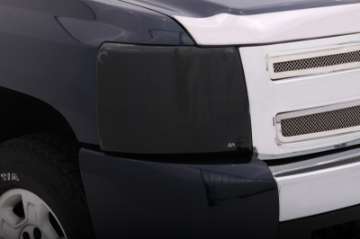 Picture of AVS 07-13 Chevy Silverado 1500 Headlight Covers - Black