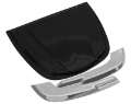 Picture of AVS Universal Hood Scoop - Smoke