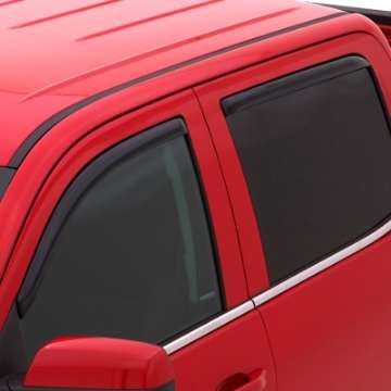 Picture of AVS 13-18 Hyundai Santa Fe Excl- XL Model Ventvisor Front & Rear Window Deflectors 4pc - Smoke