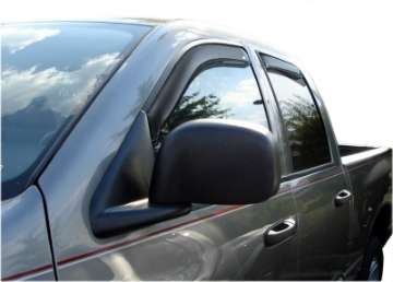 Picture of AVS 02-08 Dodge RAM 1500 Quad Cab Ventvisor In-Channel Front & Rear Window Deflectors 4pc - Smoke