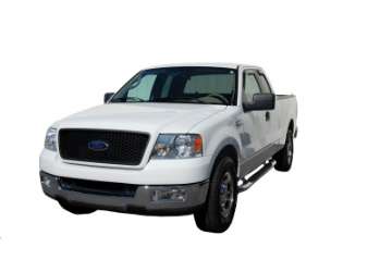 Picture of AVS 04-14 Ford F-150 Supercab Ventvisor In-Channel Front & Rear Window Deflectors 4pc - Smoke