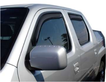 Picture of AVS 06-14 Honda Ridgeline Ventvisor In-Channel Front & Rear Window Deflectors 4pc - Smoke