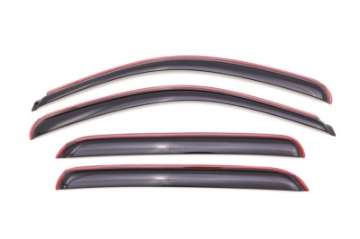 Picture of AVS 07-13 Chevy Avalanche Ventvisor In-Channel Front & Rear Window Deflectors 4pc - Smoke