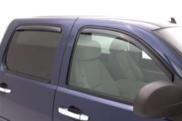 Picture of AVS 07-13 Chevy Avalanche Ventvisor In-Channel Front & Rear Window Deflectors 4pc - Smoke