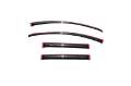 Picture of AVS 07-14 Ford Edge Ventvisor In-Channel Front & Rear Window Deflectors 4pc - Smoke