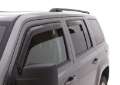 Picture of AVS 07-18 Jeep Patriot Ventvisor In-Channel Front & Rear Window Deflectors 4pc - Smoke