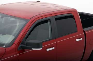 Picture of AVS 09-18 Dodge RAM 1500 Crew Cab Ventvisor In-Channel Front & Rear Window Deflectors 4pc - Smoke