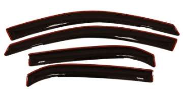 Picture of AVS 10-17 Chevy Equinox Ventvisor In-Channel Front & Rear Window Deflectors 4pc - Smoke