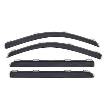 Picture of AVS 11-15 Kia Optima Ventvisor In-Channel Front & Rear Window Deflectors 4pc - Smoke