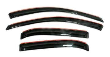 Picture of AVS 11-16 Hyundai Elantra Excl- GT Ventvisor In-Channel Front & Rear Window Deflectors 4pc - Smoke