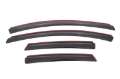 Picture of AVS 12-18 Ford Focus Ventvisor In-Channel Front & Rear Window Deflectors 4pc - Smoke