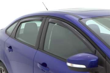 Picture of AVS 12-18 Ford Focus Ventvisor In-Channel Front & Rear Window Deflectors 4pc - Smoke