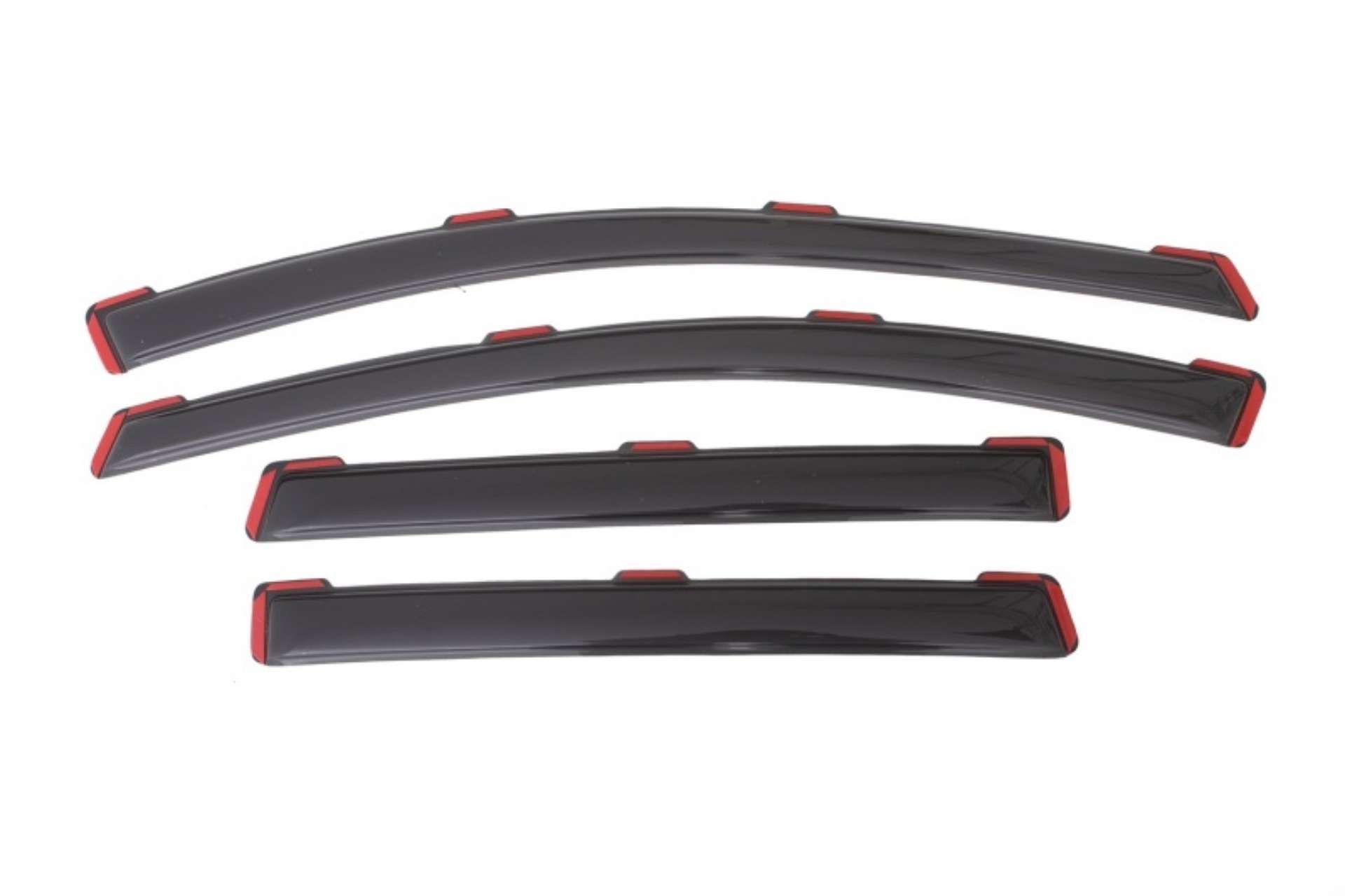 Picture of AVS 13-18 Ford Escape Ventvisor In-Channel Front & Rear Window Deflectors 4pc - Smoke