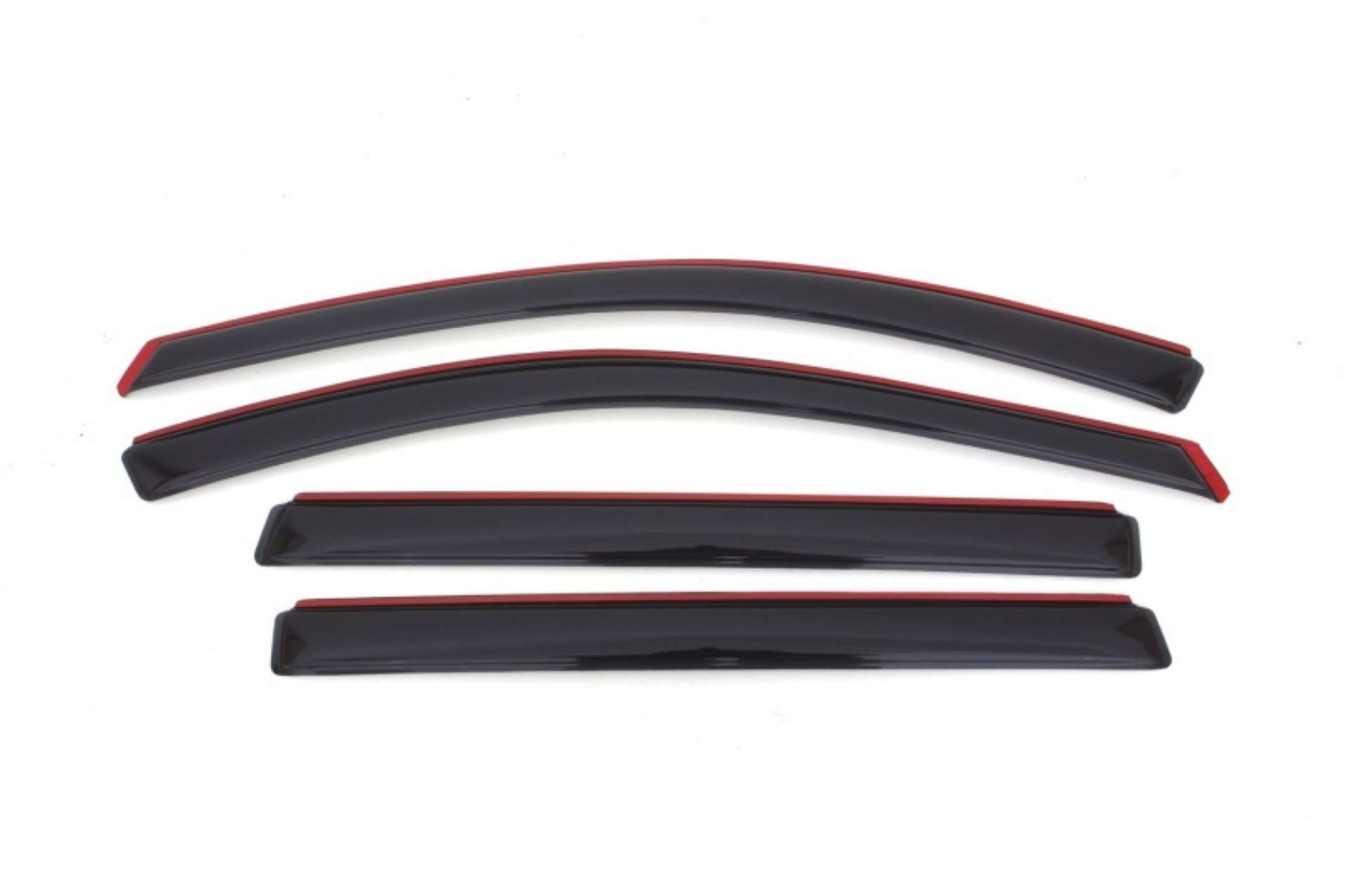 Picture of AVS 13-18 Nissan Pathfinder Ventvisor In-Channel Front & Rear Window Deflectors 4pc - Smoke