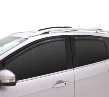 Picture of AVS 16-18 Chevy Cruze Ventvisor In-Channel Front & Rear Window Deflectors 4pc - Smoke