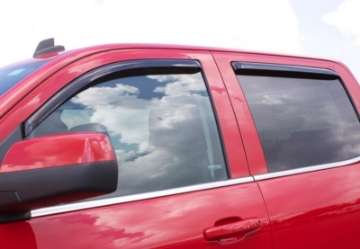 Picture of AVS 16-18 Mazda 2 Ventvisor In-Channel Front & Rear Window Deflectors 4pc - Smoke