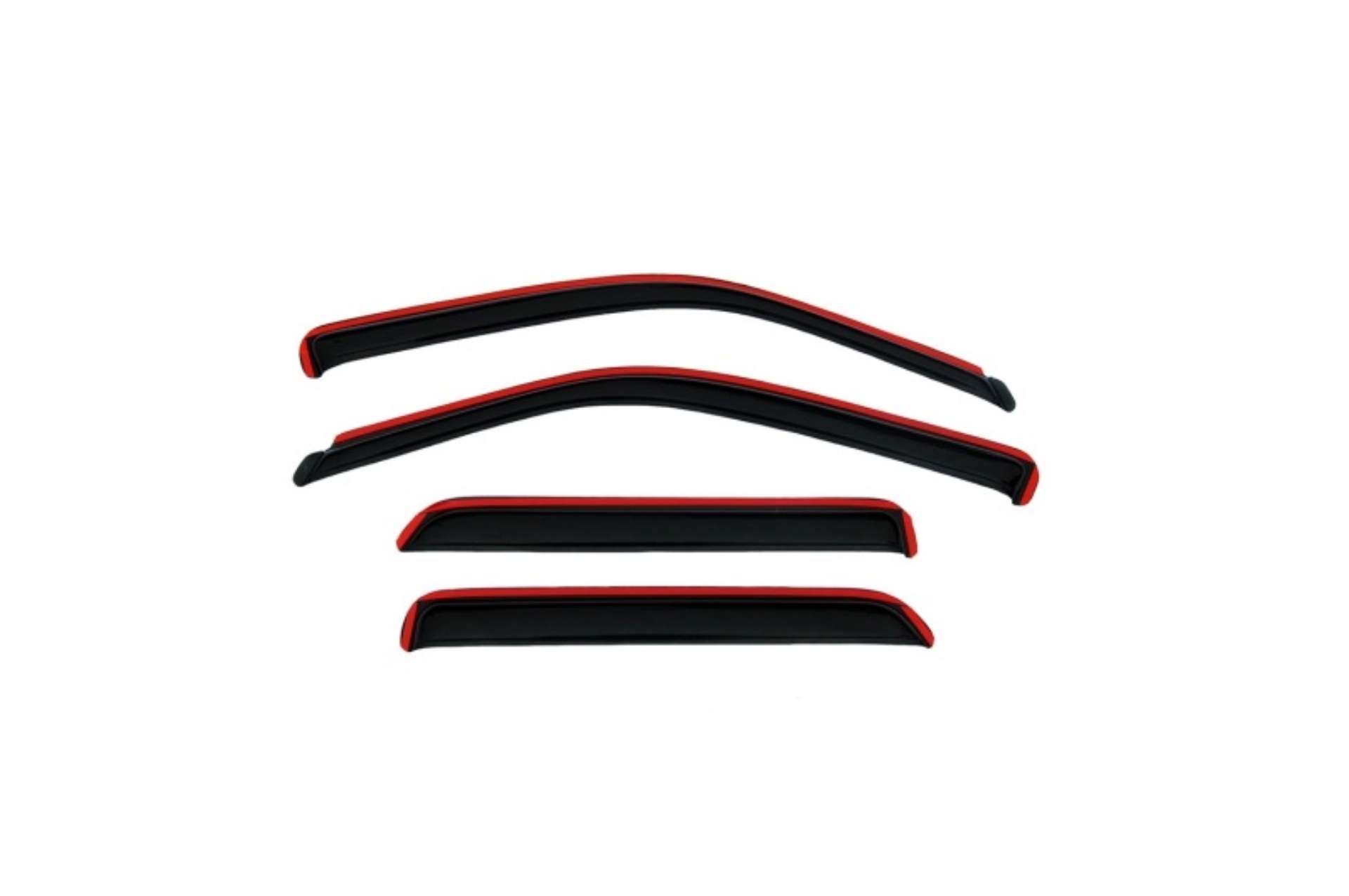 Picture of AVS 01-05 Toyota RAV4 4 Door Ventvisor In-Channel Front & Rear Window Deflectors 4pc - Smoke