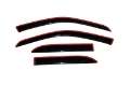 Picture of AVS 02-07 Buick Rendezvous Ventvisor In-Channel Front & Rear Window Deflectors 4pc - Smoke