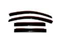 Picture of AVS 04-08 Chrysler Pacifica Ventvisor In-Channel Front & Rear Window Deflectors 4pc - Smoke