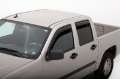 Picture of AVS 04-12 Chevy Colorado Crew Cab Ventvisor In-Channel Front & Rear Window Deflectors 4pc - Smoke