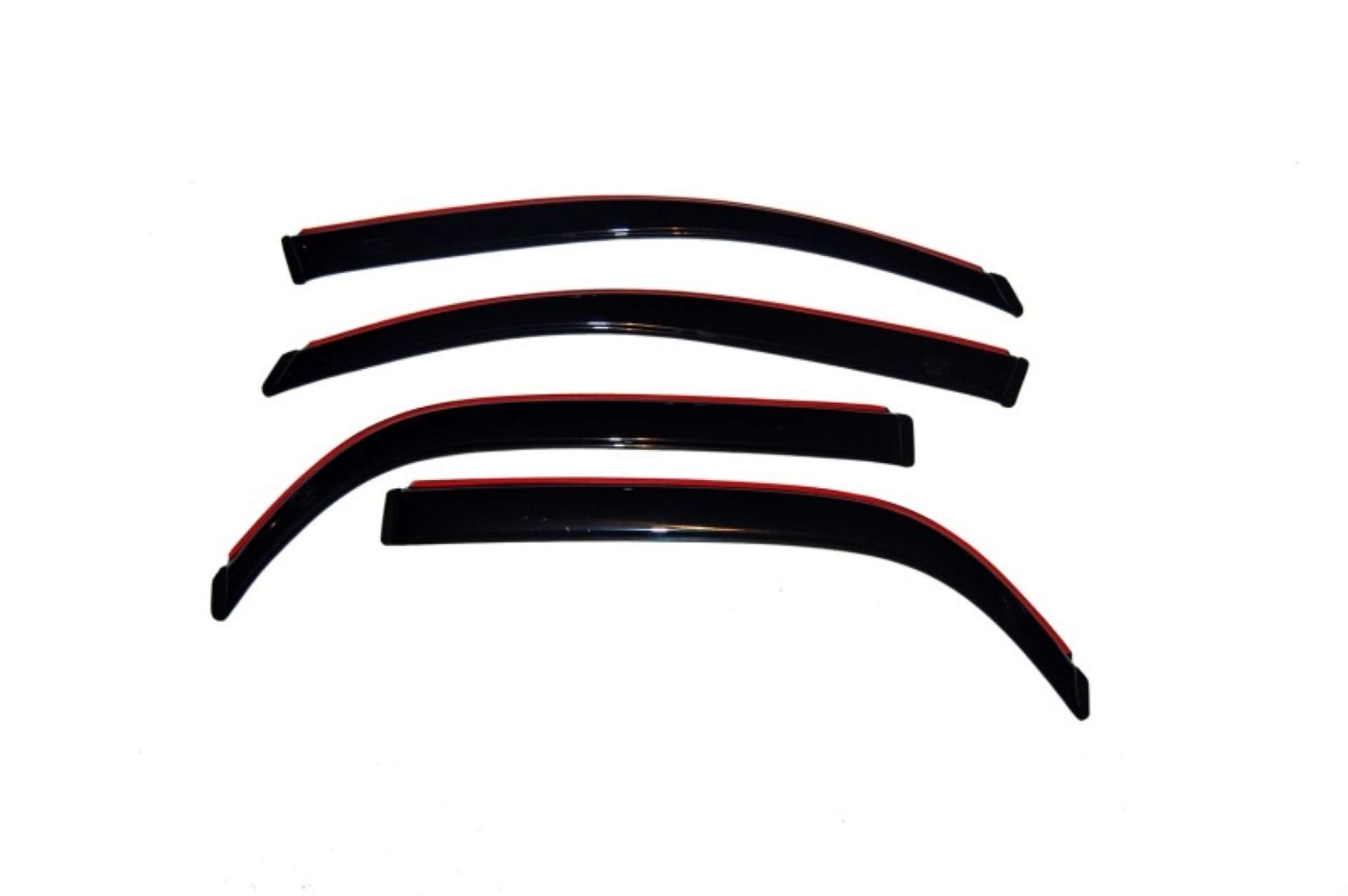 Picture of AVS 05-09 Chevy Equinox Ventvisor In-Channel Front & Rear Window Deflectors 4pc - Smoke