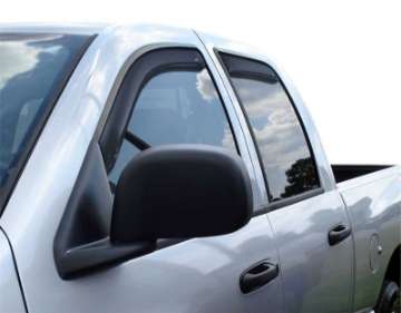 Picture of AVS 06-08 Dodge RAM 1500 Mega Cab Ventvisor In-Channel Front & Rear Window Deflectors 4pc - Smoke