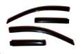 Picture of AVS 07-10 Jeep Compass Ventvisor In-Channel Front & Rear Window Deflectors 4pc - Smoke