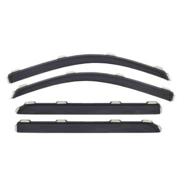 Picture of AVS 09-17 Chevy Traverse Ventvisor In-Channel Front & Rear Window Deflectors 4pc - Smoke