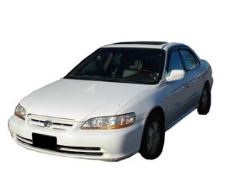 Picture of AVS 98-02 Honda Accord Ventvisor In-Channel Front & Rear Window Deflectors 4pc - Smoke