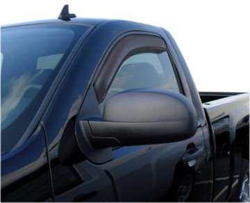 Picture of AVS 07-13 Chevy Silverado 1500 Standard Cab Ventvisor In-Channel Window Deflectors 2pc - Smoke