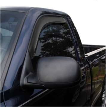 Picture of AVS 99-07 Chevy Silverado 1500 Standard Cab Ventvisor In-Channel Window Deflectors 2pc - Smoke