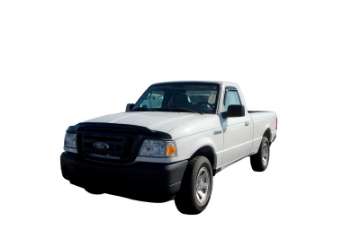 Picture of AVS 93-11 Ford Ranger Standard Cab Ventvisor In-Channel Window Deflectors 2pc - Smoke