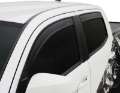 Picture of AVS 16-18 Toyota Tacoma Double Cab Ventvisor In-Channel Window Deflectors 4pc - Matte Black