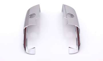 Picture of AVS 14-18 Chevy Silverado 1500 Lower Mirror Covers 2pc - Chrome