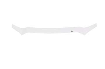 Picture of AVS 20-22 Toyota Tacoma Aeroskin Low Profile Color Match Hood Shield - Super White