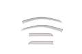 Picture of AVS 16-18 Dodge RAM 1500 Quad Cab Ventvisor Color Match Deflectors 4pc - Bright Silver Metallic