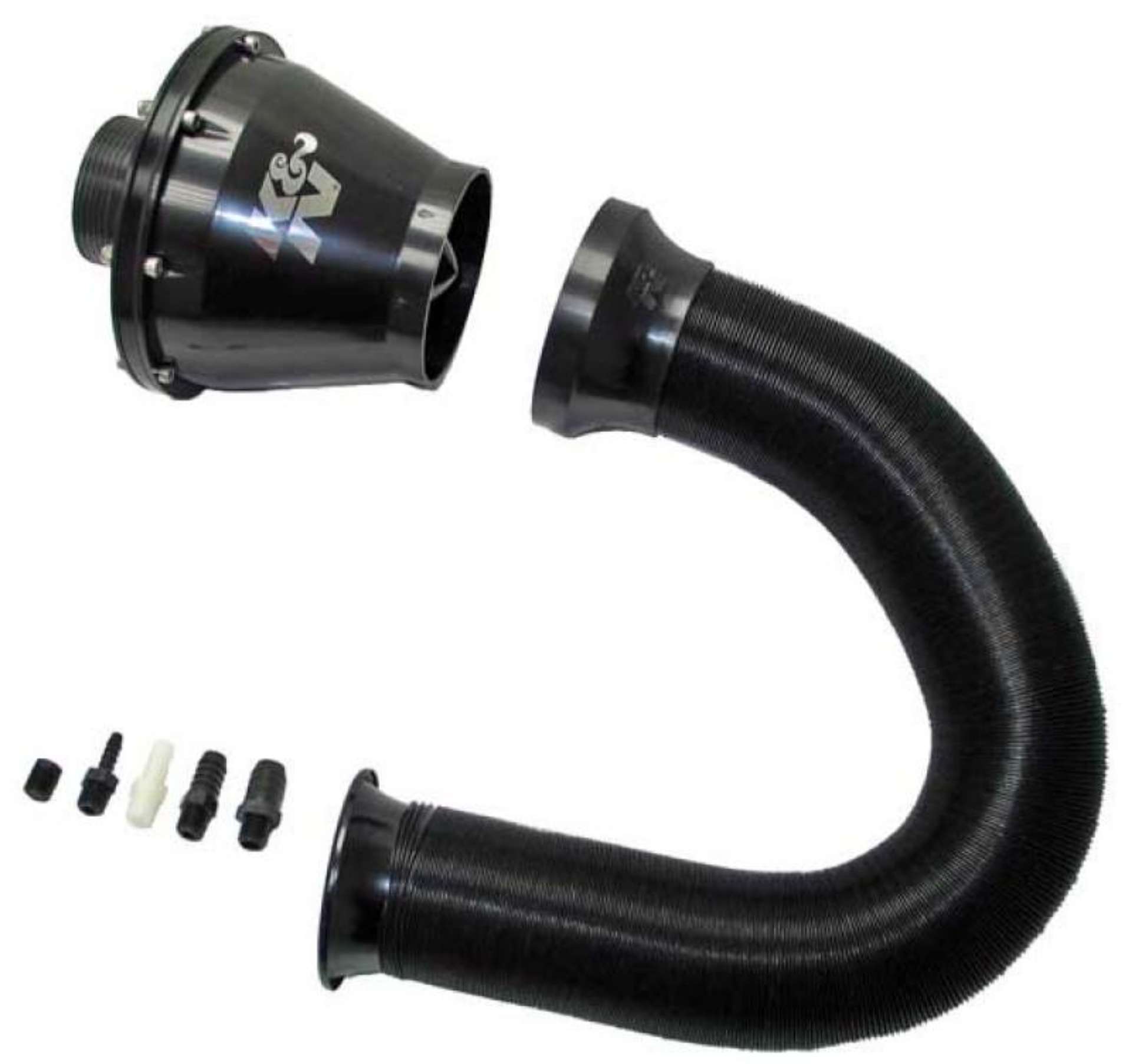 Picture of K&N Universal Apollo Black Cold Air Intake - 70mm OD FLG PP